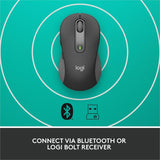 Logitech Signature M650 L pour les entreprises (graphite) - Boîte marron