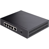 StarTech.com Unmanaged 2.5G Switch, 5 Port 2.5GBASE-T Unmanaged Ethernet Switch, Desk | Wall Mount Kit, Compatible w/ 10/100/1000Mbps devices