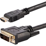 StarTech.com 6ft (1.8m) HDMI to DVI Cable, DVI-D to HDMI Display Cable (1920x1200p), 10 Pack, Black, HDMI to DVI-D Adapter Cord M/M