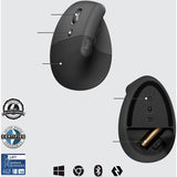 Logitech Lift Left-Hand Ergo Mouse