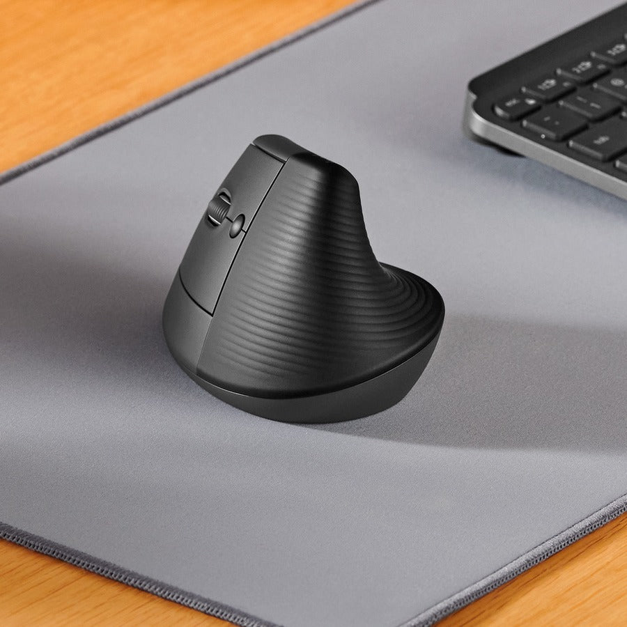 Souris ergonomique verticale Logitech Lift Left (graphite)