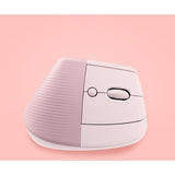 Logitech Lift Vertical Ergonomic Mouse (Rose)