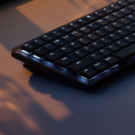 Logitech MX Mechanical Mini Minimalist Wireless Illuminated Keyboard (Clicky) (Graphite)