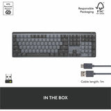Logitech MX Mechanical Wireless Illuminated Performance Keyboard (Linear) (Graphite)