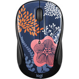 Logitech Design Collection Limited Edition Wireless Mouse with Colorful Designs - USB Unifying Receiver, 12 months AA Battery Life, Portable & Lightweight, Easy Plug & Play with Universal Compatibility - FOREST FLORAL