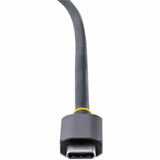 StarTech.com USB C Video Adapter, USB C to HDMI DVI VGA Adapter, 4K 60Hz, Aluminum, Video Display Adapter, USB Type C Travel Adapter
