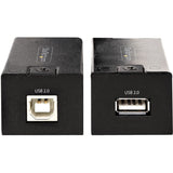 StarTech.com 150m (492ft) USB 2.0 Extender over Cat5e/Cat6 Ethernet Cable, Externally Powered USB Extender/Adapter via RJ45/Network Cable
