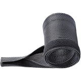 StarTech.com 10ft (3m) Cable Management Sleeve, Braided Mesh Wire Wraps/Floor Cable Covers, Computer Cable Manager/Cord Concealer 