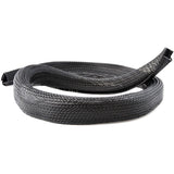 StarTech.com 10ft (3m) Cable Management Sleeve, Braided Mesh Wire Wraps/Floor Cable Covers, Computer Cable Manager/Cord Concealer 