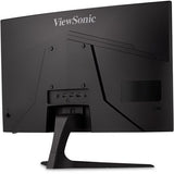 ViewSonic OMNI VX2418C 24" Class Full HD Curved Screen LED Monitor - 16:9 - Black