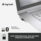 Ensemble souris et clavier sans fil Logitech Signature MK650 pour entreprise