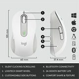 Ensemble souris et clavier sans fil Logitech Signature MK650 pour entreprise
