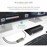 StarTech.com Dual-Monitor DisplayPort 1.4 Splitter, DisplayPort to 2x DP Multi-Monitor Adapter, Dual 5K 60Hz Computer MST Hub, Windows