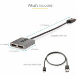 StarTech.com Dual-Monitor DisplayPort 1.4 Splitter, DisplayPort to 2x DP Multi-Monitor Adapter, Dual 5K 60Hz Computer MST Hub, Windows