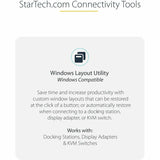 StarTech.com Dual-Monitor DisplayPort 1.4 Splitter, DisplayPort to 2x DP Multi-Monitor Adapter, Dual 5K 60Hz Computer MST Hub, Windows