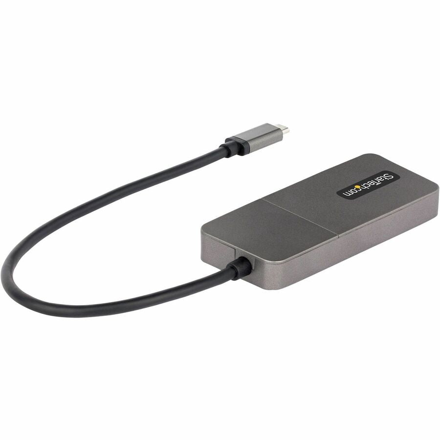 StarTech.com 3-Port USB-C Multi-Monitor Adapter, Type-C to 3x HDMI MST Hub, Triple 4K60Hz HDMI Laptop Display Extender / Splitter, Windows
