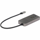 StarTech.com 3-Port USB-C Multi-Monitor Adapter, Type-C to 3x HDMI MST Hub, Triple 4K60Hz HDMI Laptop Display Extender / Splitter, Windows