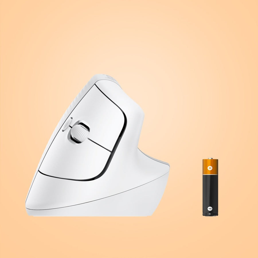 Logitech Lift pour Mac (blanc cassé)