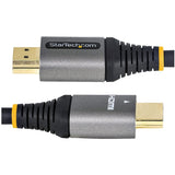 StarTech.com 16ft (5m) Premium Certified HDMI 2.0 Cable, High Speed Ultra HD 4K 60Hz HDMI Cable w/ Ethernet, HDR10, UHD HDMI Monitor Cord