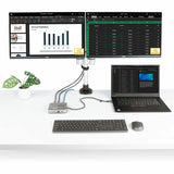 StarTech.com USB C Multiport Adapter, Dual 4K 60Hz HDMI 2.0b, 2x 10Gbps USB Hub, 100W PD Pass-Through, GbE, SD, Mini Dock, Win/Mac