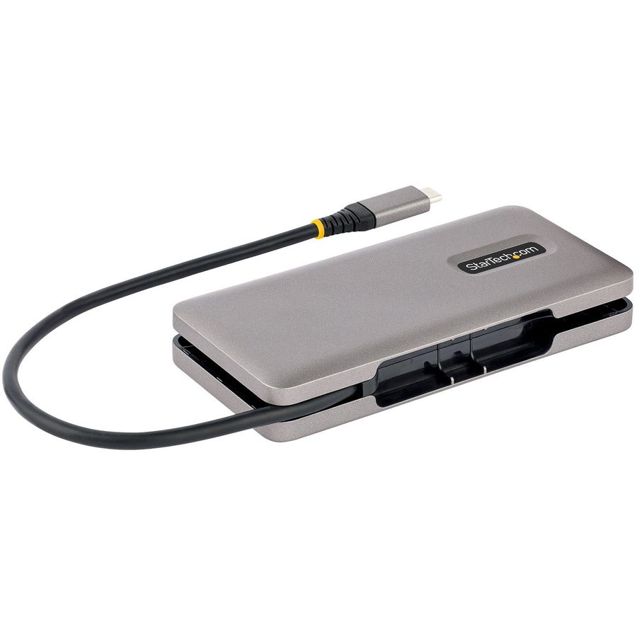 StarTech.com 4-Port USB-C Hub, USB-A | USB-C Ports, USB 3.2 Gen 2, 10Gbps, Bus Powered, 12.6in (32cm) Cable, Portable USB-C to USB-A Expansion Hub