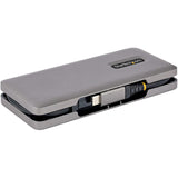 StarTech.com 4-Port USB-C Hub, USB-A | USB-C Ports, USB 3.2 Gen 2, 10Gbps, Bus Powered, 12.6in (32cm) Cable, Portable USB-C to USB-A Expansion Hub