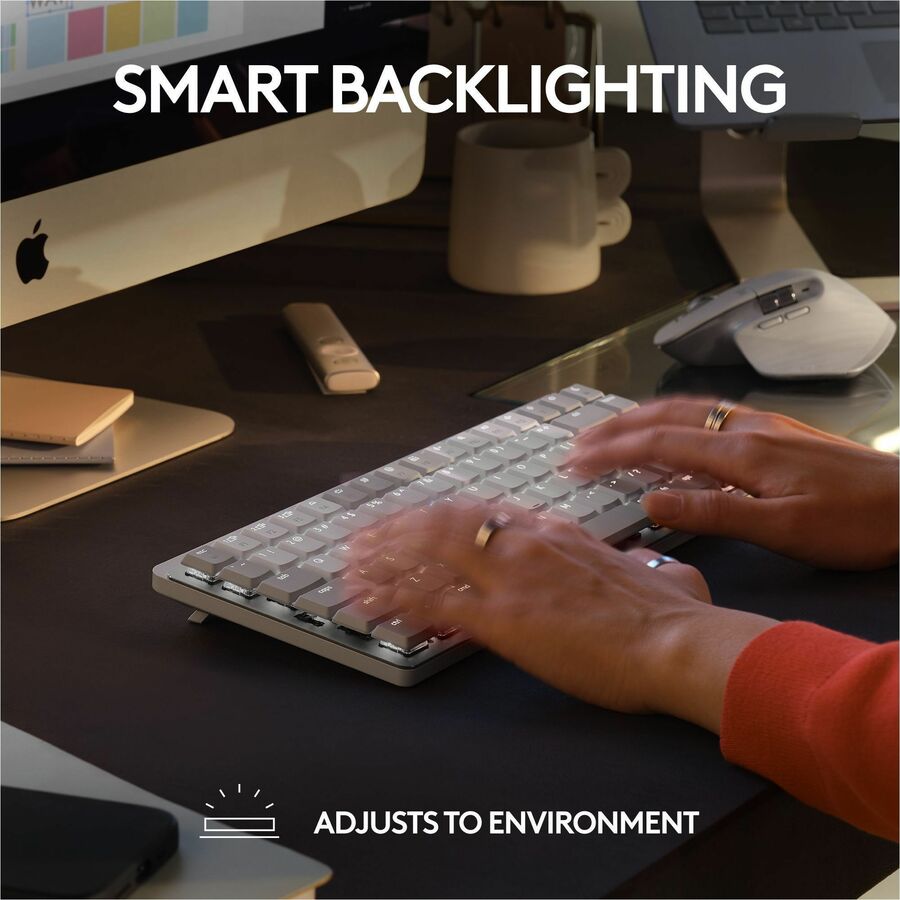Logitech Master Series MX Mechanical Wireless Illuminated Performance Keyboard