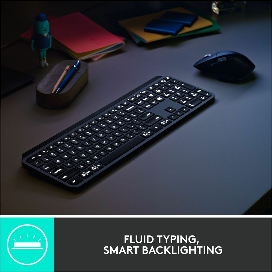 Ensemble clavier et souris Logitech MX Keys pour entreprise