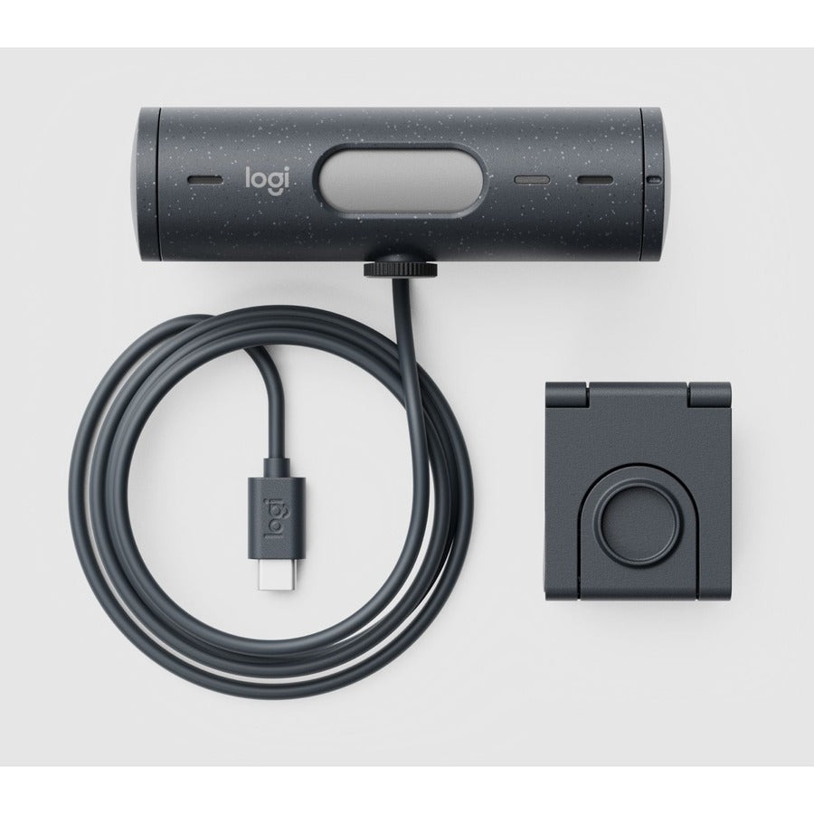 Webcam Logitech BRIO 500 - 4 mégapixels - 60 ips - Graphite - USB Type C