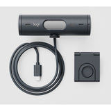 Webcam Logitech BRIO 500 - 4 mégapixels - 60 ips - Graphite - USB Type C