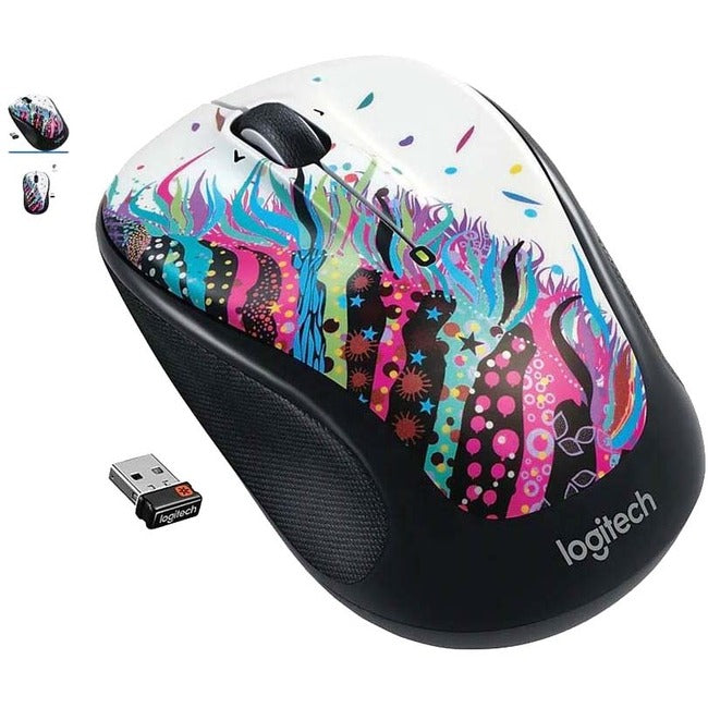 Logitech M325S Mouse, Celebration Black