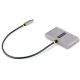 StarTech.com 3-Port USB-C Hub with Ethernet, 3x USB-A, Gigabit Ethernet, USB 3.0 5Gbps, Bus-Powered, Portable Laptop USB Type-C Hub w/ GbE