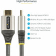 StarTech.com 20in (50cm) HDMI 2.1 Cable, Certified Ultra High Speed HDMI Cable 48Gbps, 8K 60Hz HDR10+, 8K HDMI Cord, TV/Monitor/Display