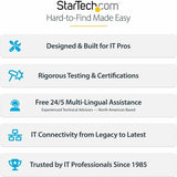 StarTech.com 20in (50cm) HDMI 2.1 Cable, Certified Ultra High Speed HDMI Cable 48Gbps, 8K 60Hz HDR10+, 8K HDMI Cord, TV/Monitor/Display