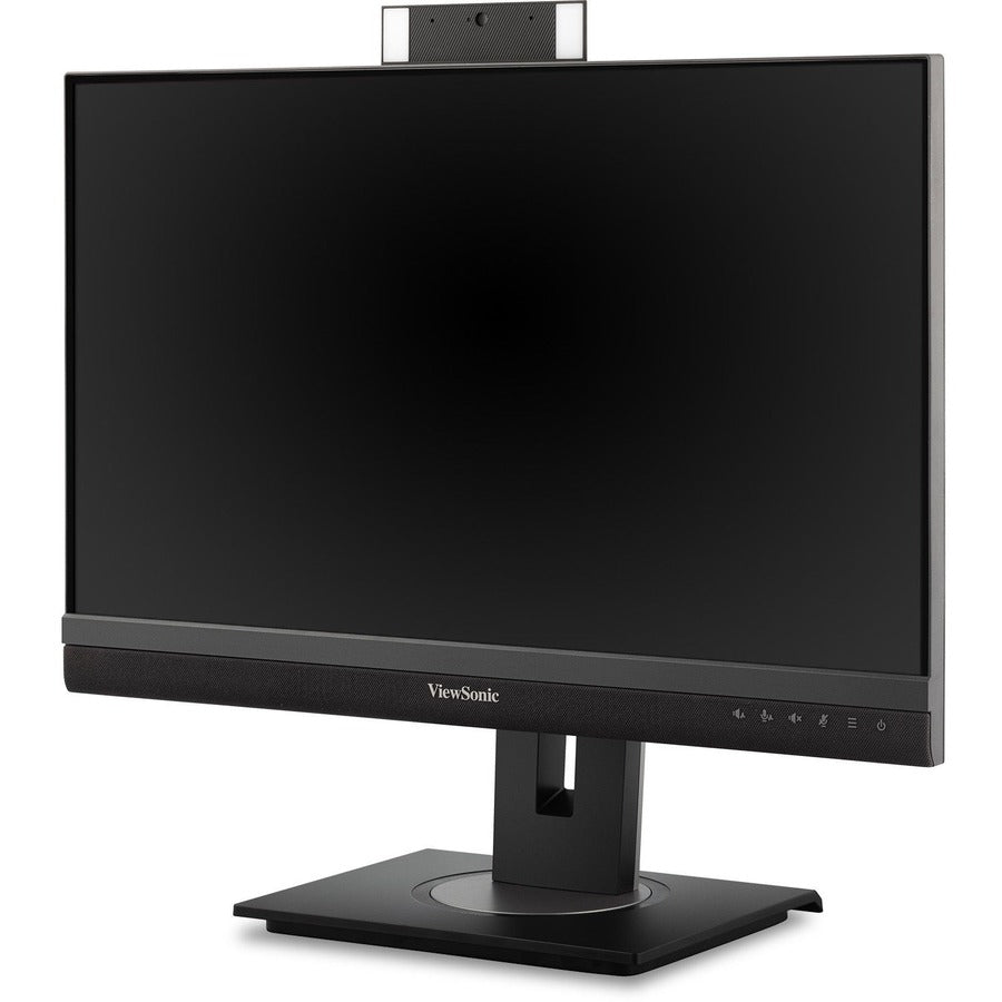 ViewSonic Graphic VG2456V 24" Class Webcam Full HD LED Monitor - 16:9 - Black