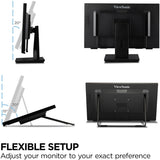 ViewSonic TD2465 24" Class LCD Touchscreen Monitor - 16:9 - 7 ms