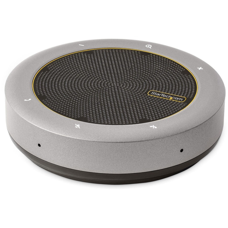 StarTech.com USB-C Speakerphone Docking Station, Mini Portable Conference Speaker/Audio Dock, VGA/4K HDMI, USB Hub, Teams/Zoom/Softphone
