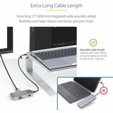 StarTech.com USB-C Multiport Adapter, 4K60Hz HDMI, HDR, 2-Port 5Gbps USB Hub, 100W PD Pass-Through, GbE, Mini Dock, Windows/macOS/ChromeOS