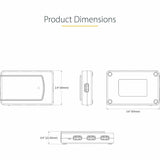 StarTech.com 7-Port USB Hub, USB 3.0 5Gbps, USB-A to 7x USB-A, Self Powered USB-A Expansion Hub w/ 35W Power Supply