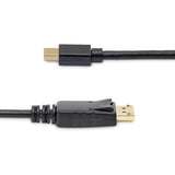 StarTech.com 6ft Mini DisplayPort to DisplayPort 1.2 Cable, 10 Pack, 4K x 2K mDP to DisplayPort Adapter Cable, Mini DP to DP Cord