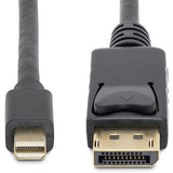 StarTech.com 6ft Mini DisplayPort to DisplayPort 1.2 Cable, 10 Pack, 4K x 2K mDP to DisplayPort Adapter Cable, Mini DP to DP Cord