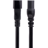 10ft Heavy Duty C14 to C15 Extension Cord - Black