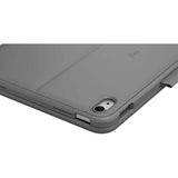 Logitech Slim Folio Carrying Case for 10.9" Apple, Logitech iPad (10th Generation) Tablet - Oxford Gray
