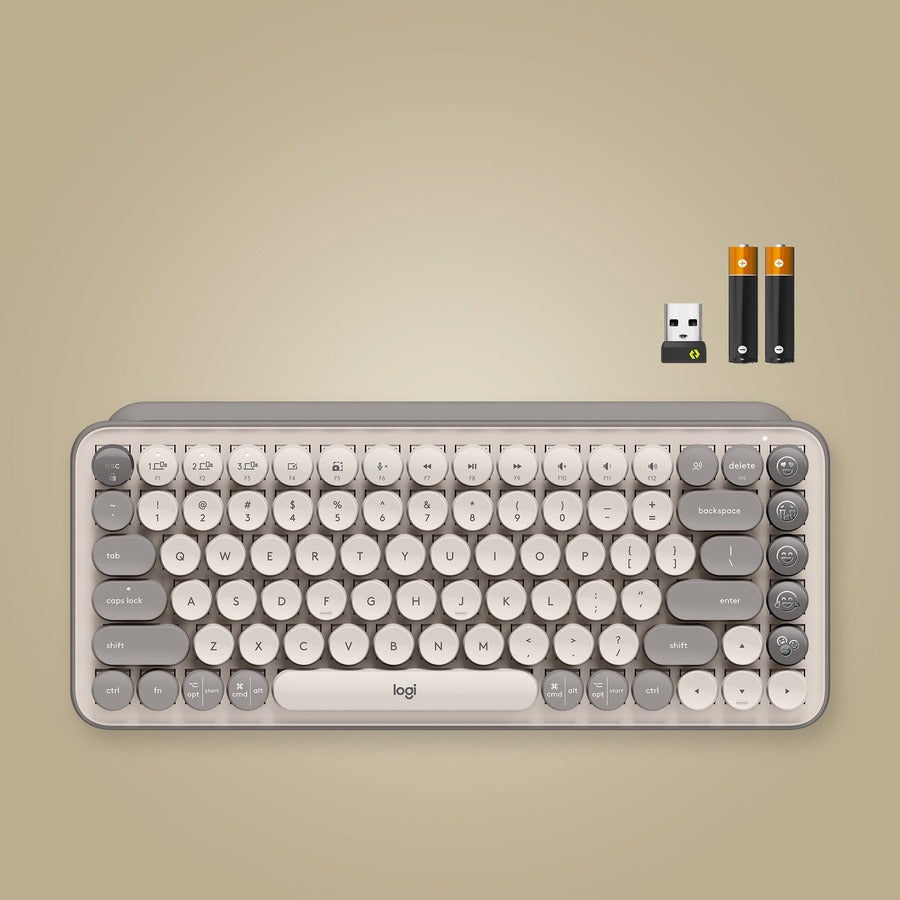Logitech Pop Keys - Brume