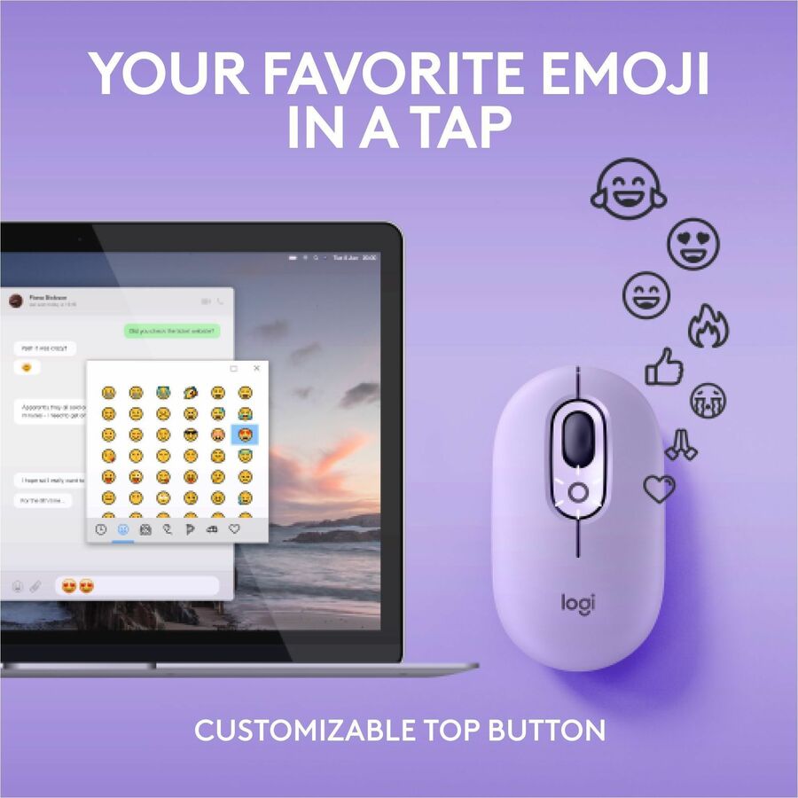 Logitech Pop Mouse - Cosmos