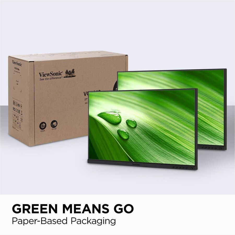 ViewSonic VG2448a-2_H2 24" Class Full HD LCD Monitor - 16:9 - Black