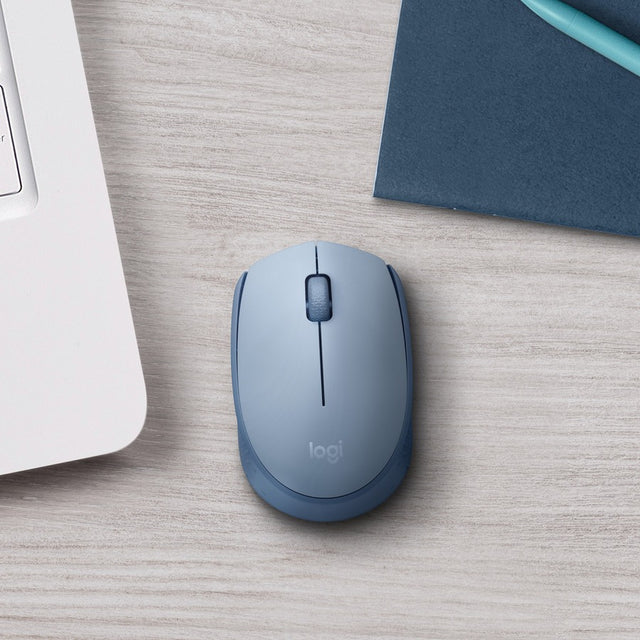 Logitech M170 Mouse Blue Gray