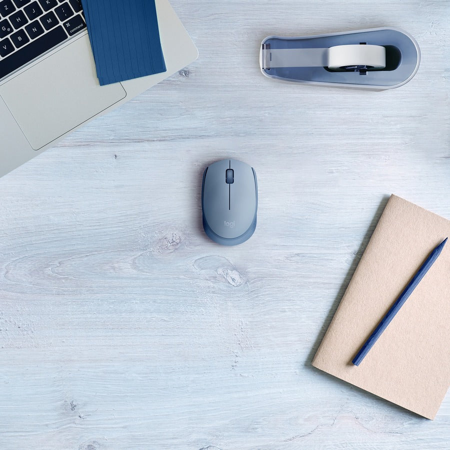 Logitech M170 Mouse Blue Gray