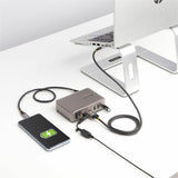 StarTech.com 10-Port USB-C Hub, 8x USB-A + 2x USB-C, Self-Powered w/ 65W Power Supply, USB 3.1 10Gbps Desktop/Laptop USB Hub w/ Charging