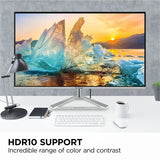 ViewSonic VX2776-4K-MHDU 27" Class 4K UHD LCD Monitor - 16:9 - Silver